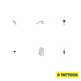 Bundle tatuaggi piccoli