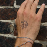 Tatuaggio Harry Potter House of Ravenclaw Corvo