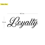 Loyalty Tattoo