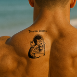 Gatto tigre "Trust the Process"