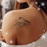 Agrifoglio e fringuello