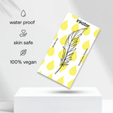 Tatuaggio piuma semplice