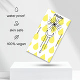 Tatuaggio ornamentale geometrico luna