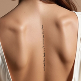 Tatuaggio "without the dark we'd never see the stars"