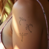 Tatuaggio piccoli draghi