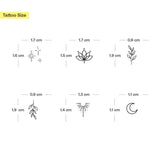 Natur & Spiritualitรคt Finger Tattoos