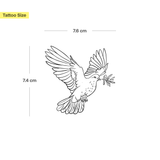 Tatuaggio colomba della pace