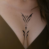 Tatuaggio con forme rave