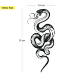 Tatuaggio Vipera ombra