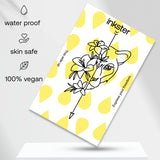 Tatuaggio metà leone e metà fiore