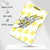 Tatuaggio piuma con fiori