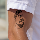 Testa femminile statua greca