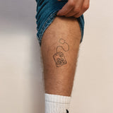 Bustina di tè con smile