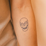 Teschio parte frontale