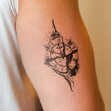 Tatuaggio Orologio rotto