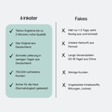 Tatuaggio "Believe in yourself"