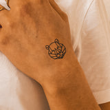 Testa di tigre geometrica