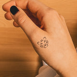 Testa di tigre piccola