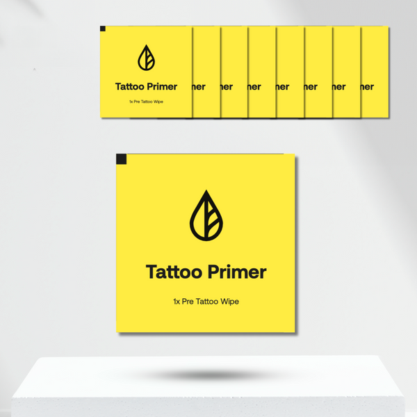6x Tattoo Primer per una pelle pulita e una tenuta forte