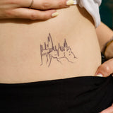 Tatuaggio Harry Potter Hogwarts