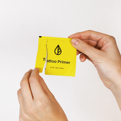 4x Tattoo Primer per una pelle pulita e una tenuta forte
