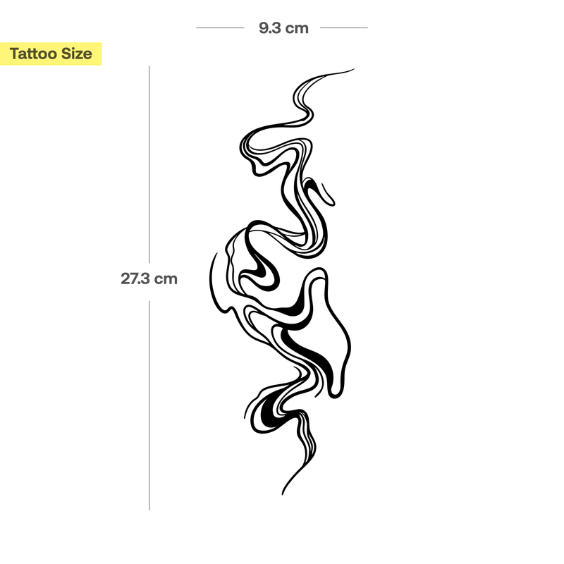 Tatuaggio Fiamma spettrale