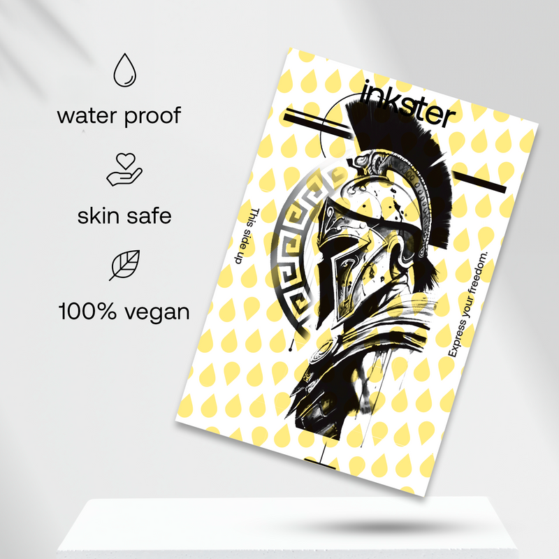 Tatuaggio Coraggio spartano