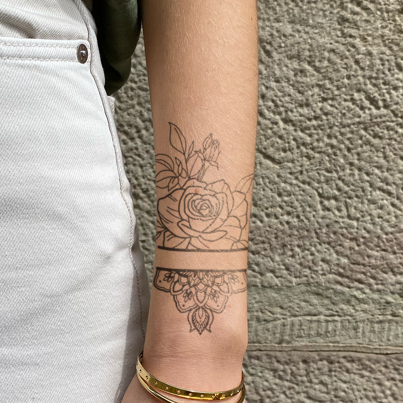 Rose und Mandala