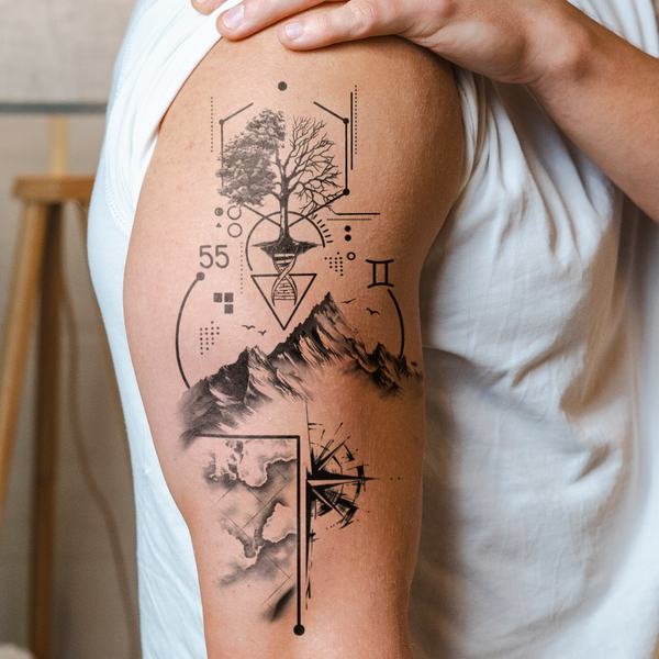 Tatuaggio Natura & Geometria