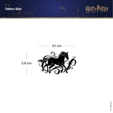 Harry Potter Patronus Pferd Tattoo