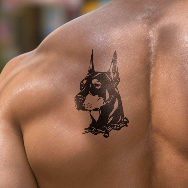 Tatuaggio Dobermann