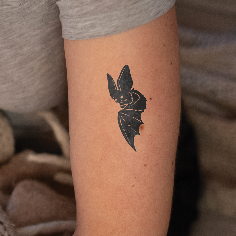 Pipistrello scuro tatuaggio