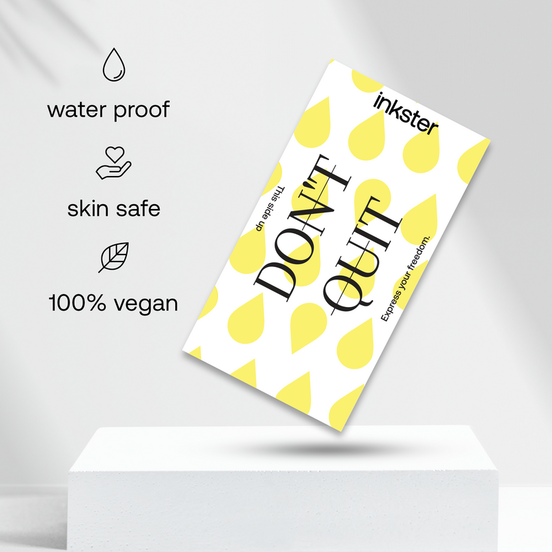 Tatuaggio Don't Quit