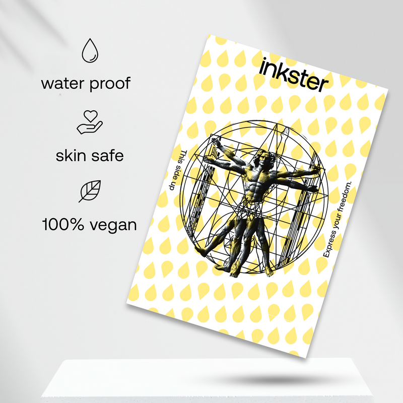 Tatuaggio Uomo Vitruviano