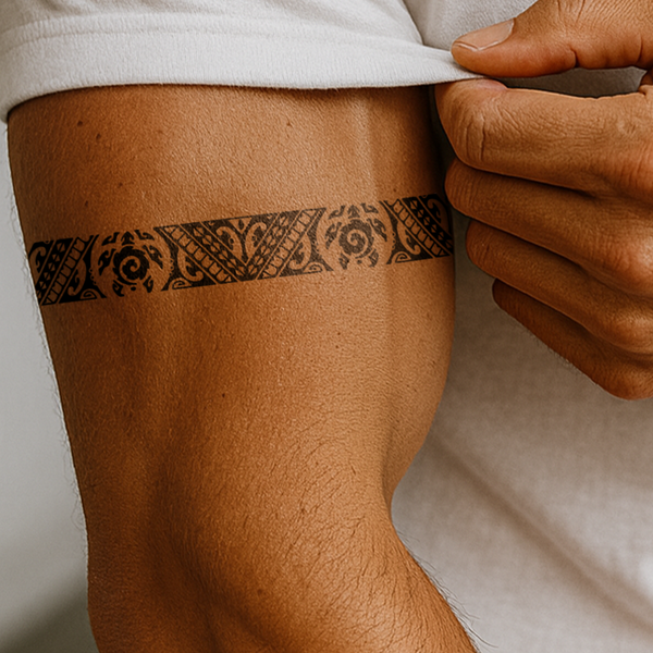 Fascia in stile maori
