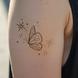 Tatuaggio farfalla 2000
