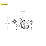 Tatuaggio farfalla 2000