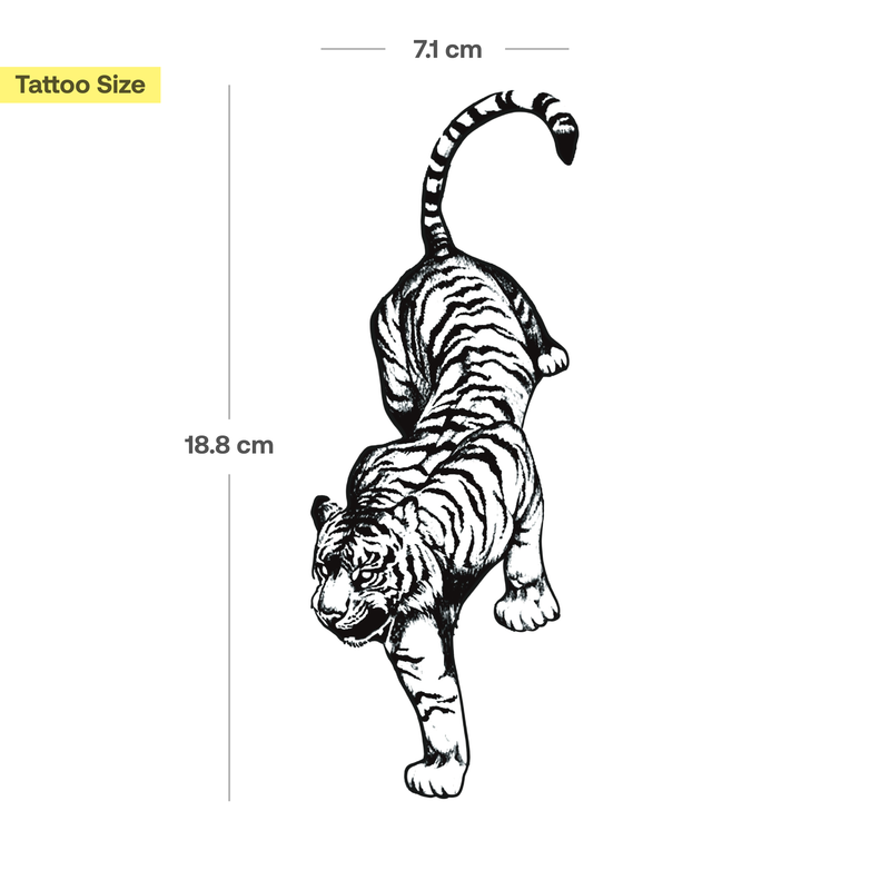 Tatuaggio Grande tigre