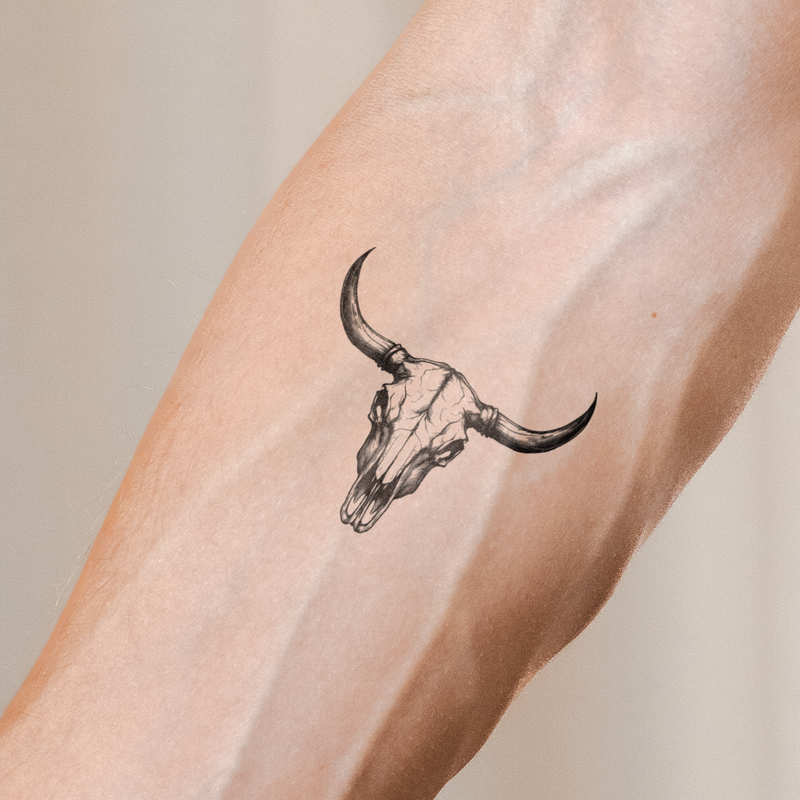 Tatuaggio Teschio di toro