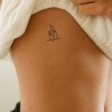 Fiamma astratta