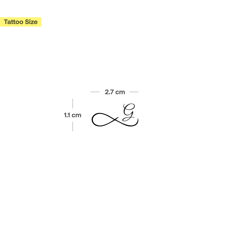 Infinito con iniziali (A-Z)