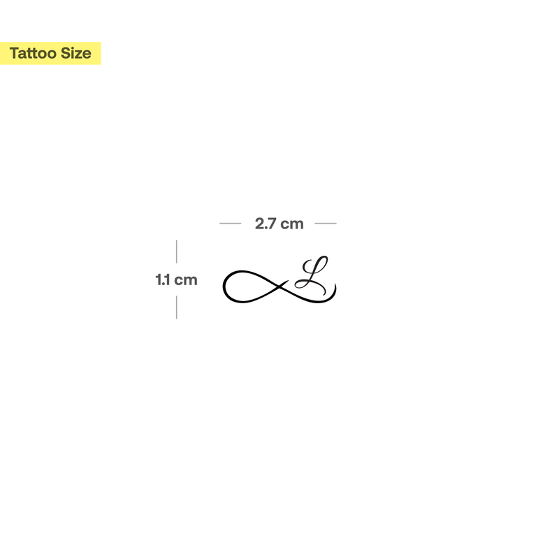 Infinito con iniziali (A-Z)