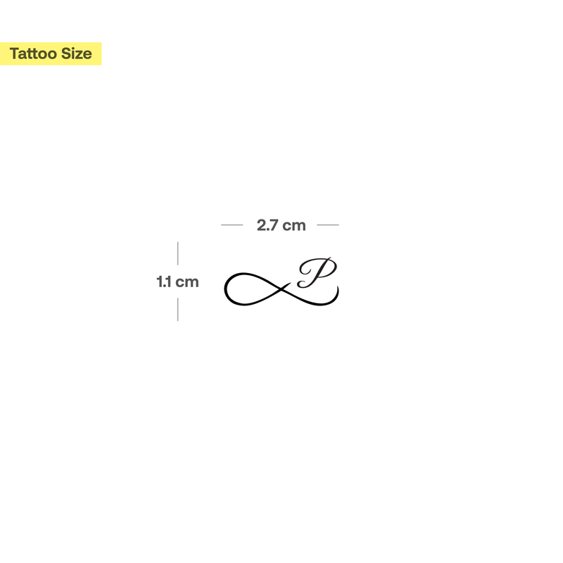 Infinito con iniziali (A-Z)