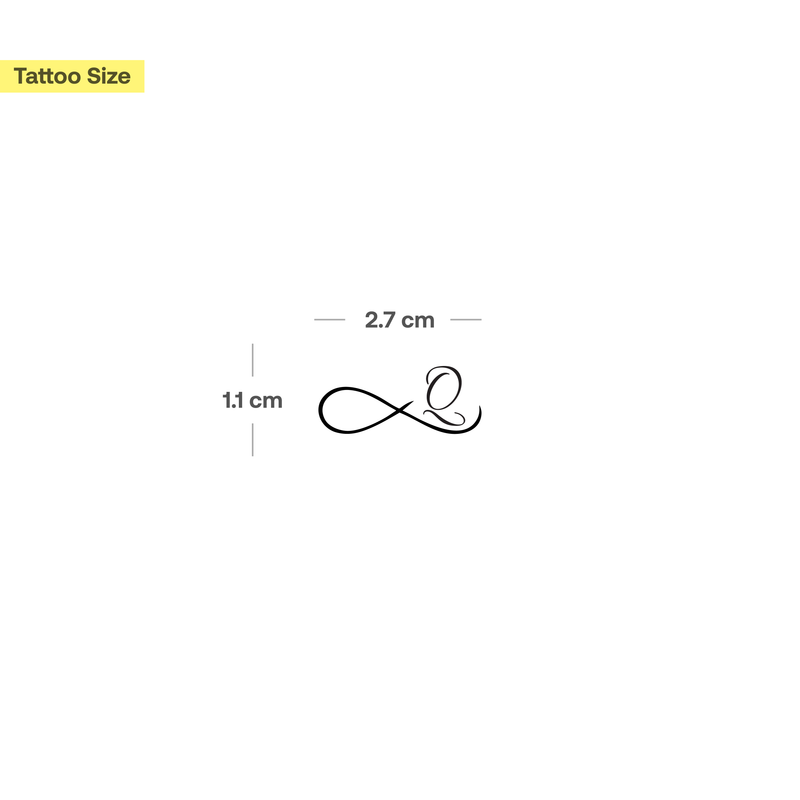 Infinito con iniziali (A-Z)