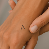 Lettera maiuscola "A"